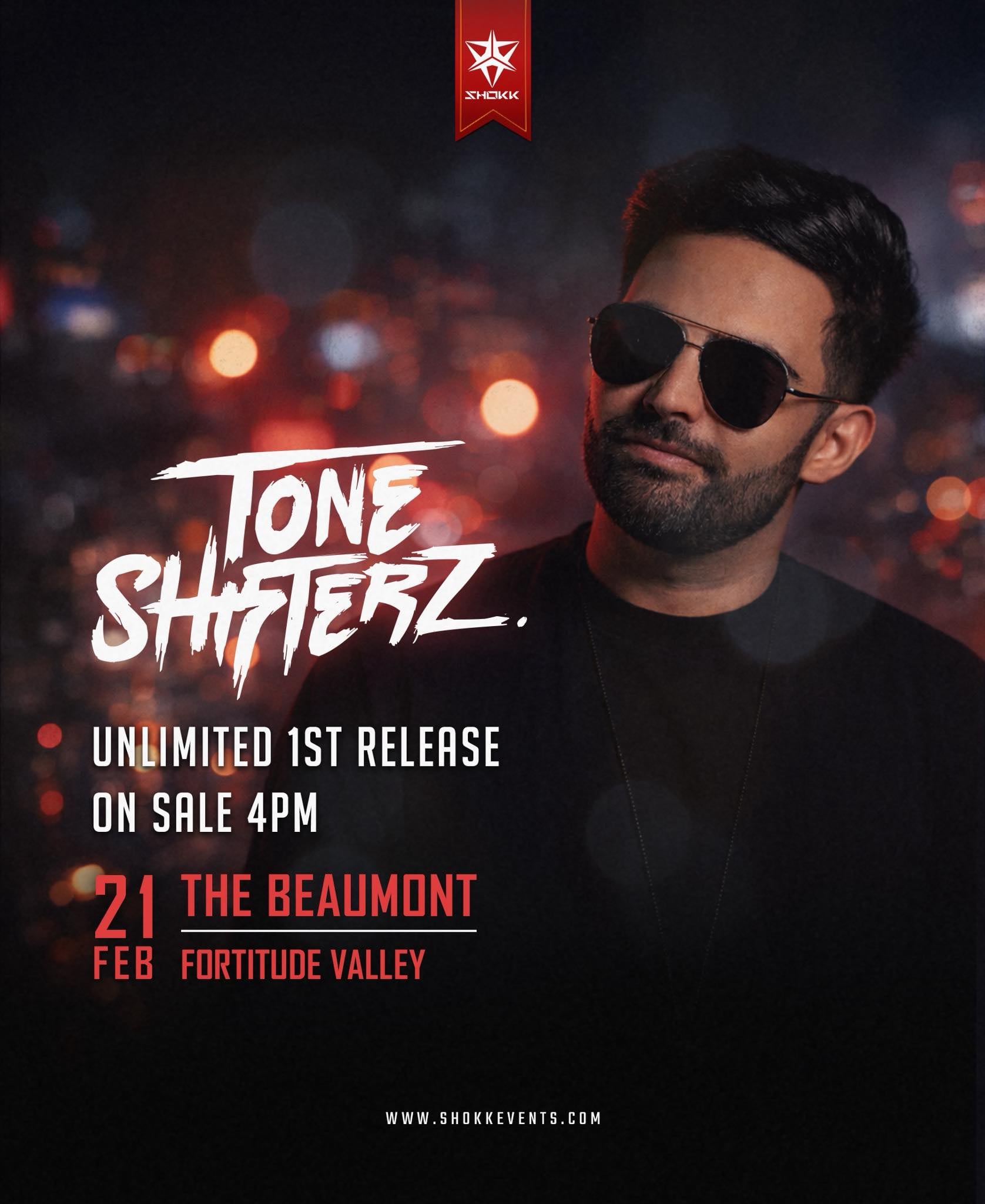 Event: Shock presents Toneshifterz