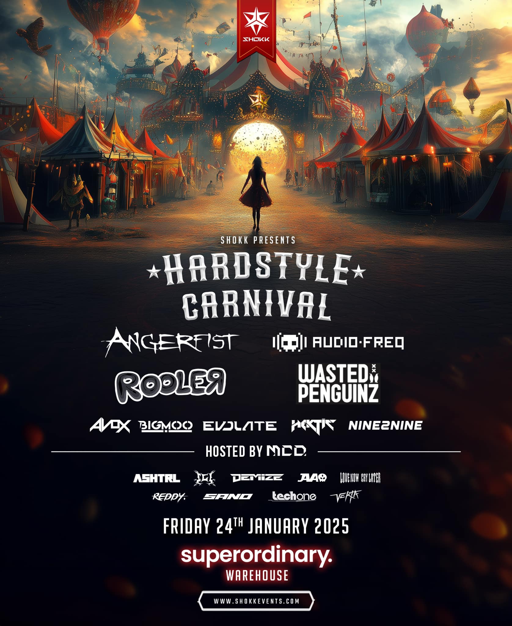 Hardstyle Carnival Poster